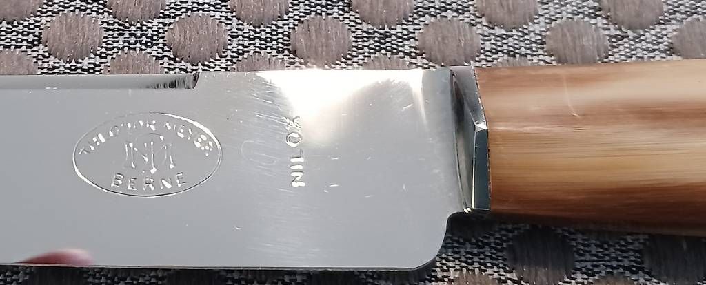 Besteck: Antike Speisemesser mit Horngriff – Gebraucht aus Gunzgen von Isicroft 2