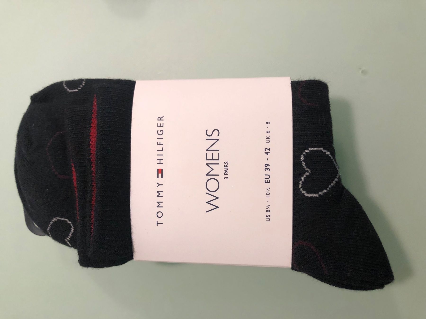 Tommy Hilfiger Calze: Socken - Grösse 39/42 - Tommy Hilfiger - 3er Pack – Nuovo e nell'imballaggio originale da Oberuzwil venduto da jabano
