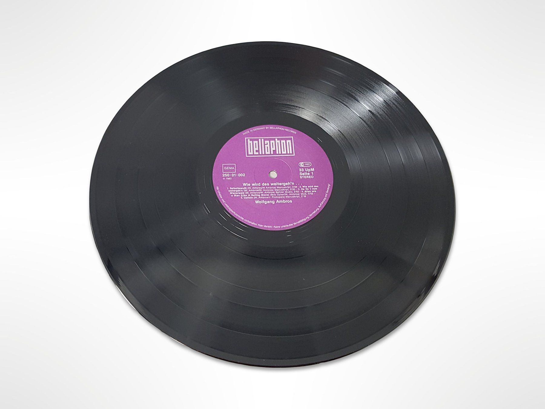 Dischi in vinile: Vinyl W.Ambros - Wie wird es weitergehen – Usato da Suhr venduto da Restwert_Suhr 3