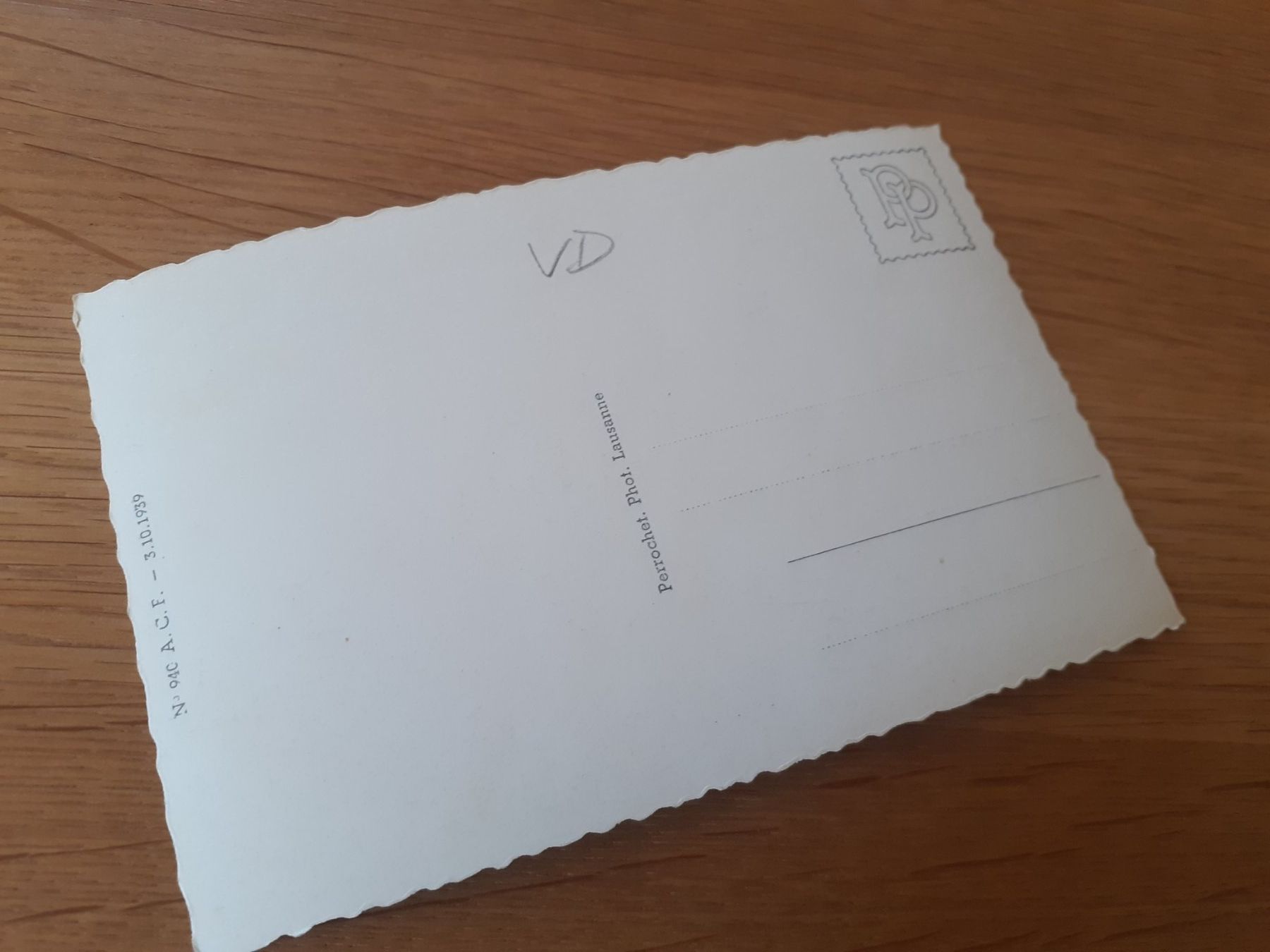 Cartoline postali: CHEXBRES - 1939 – Usato da Winterthur venduto da Ornyx7 1