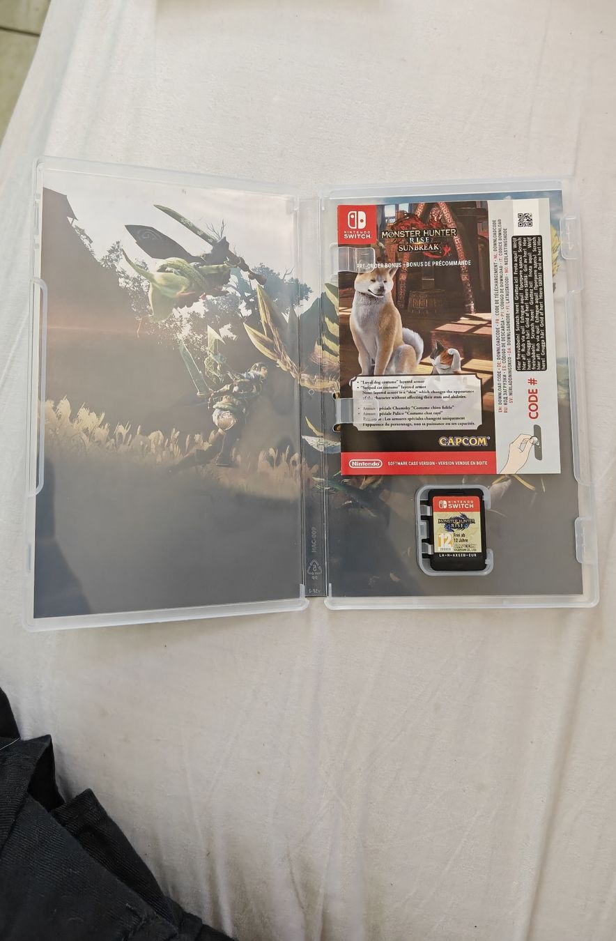 Capcom Giochi: Jeu Nintendo Switch Monster Hunter Rise Sunbreak  – Usato da La Chaux-de-Fonds venduto da rem_mqg8 1