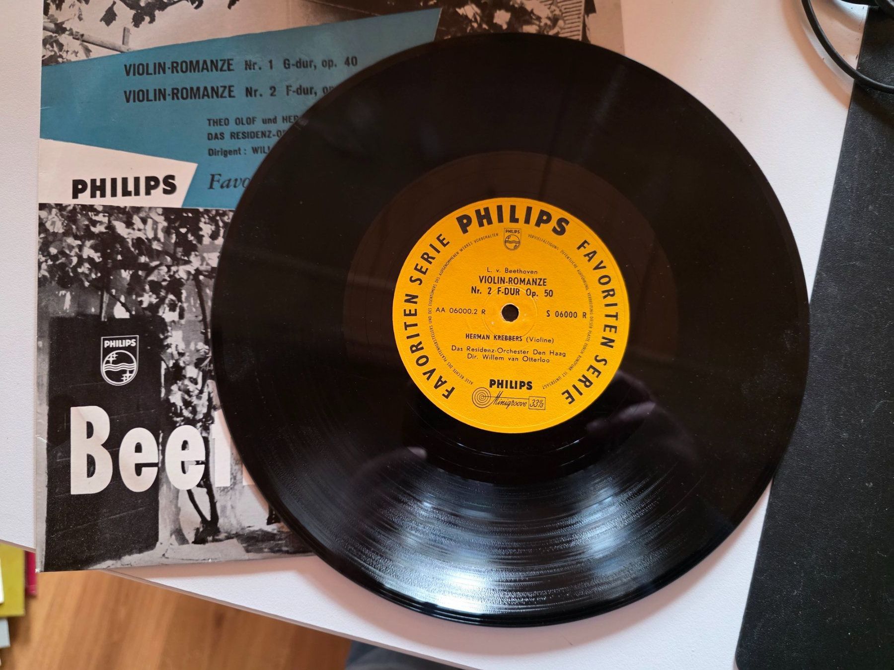 Vinyles: 33 1/3 LP Schellack Klassik Beethoven Philips – D'occasion à Walterswil BE par Lonitti 1