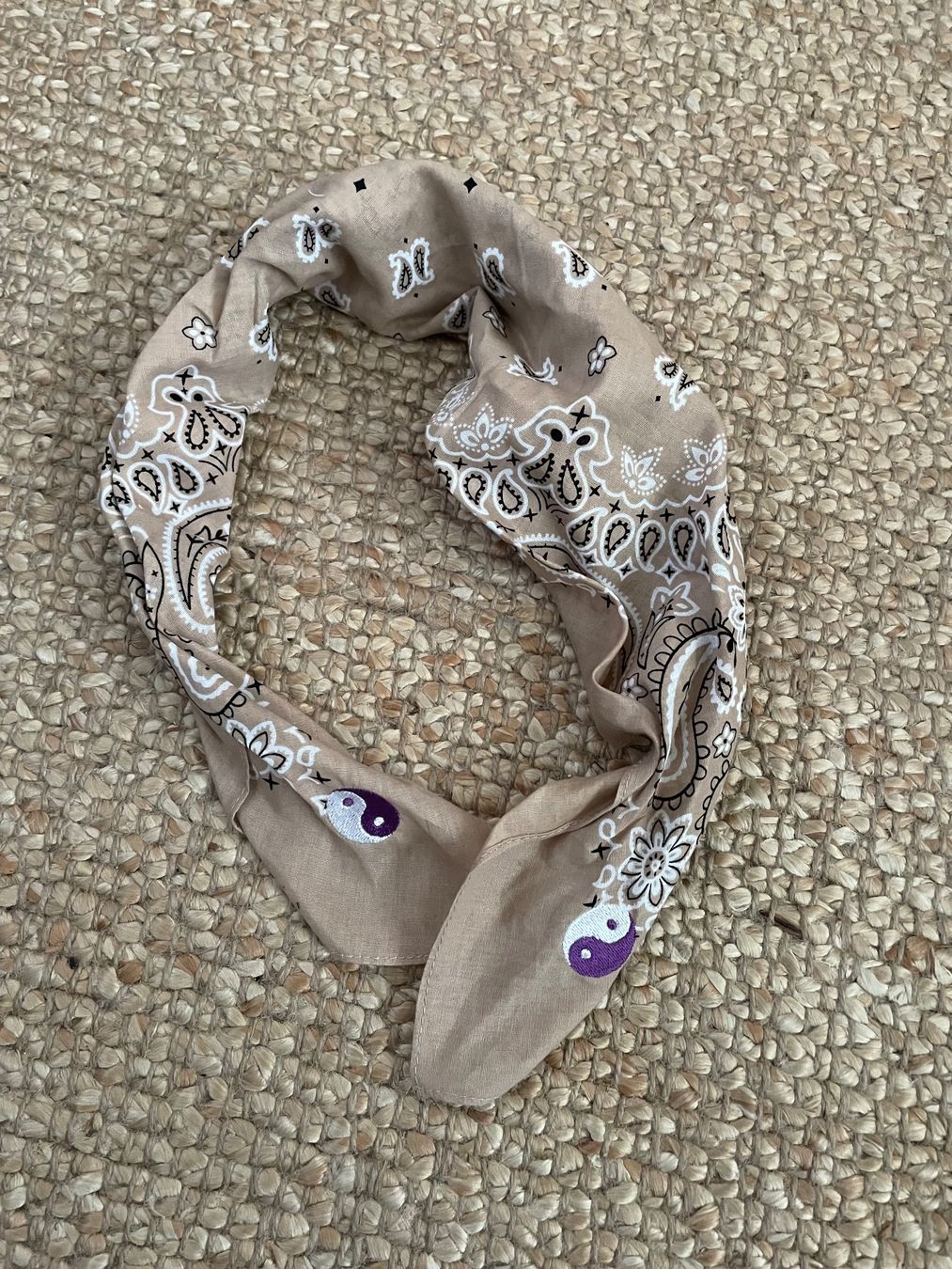 Foulard & Sciarpe: Bandana Yin Yang Neu – Nuovo (secondo la descrizione) da Homburg venduto da Vlinder3 1