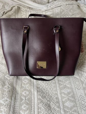 Damen Handtasche, Bordeauxrot