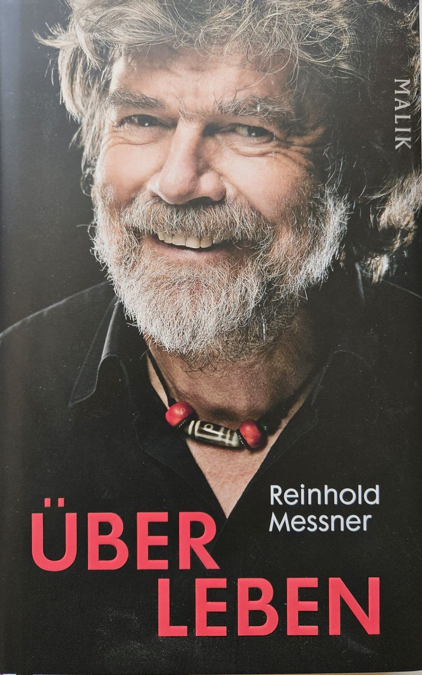 Libri: Reinhold Messner - Über Leben – Usato da Seengen venduto da Weitergeber
