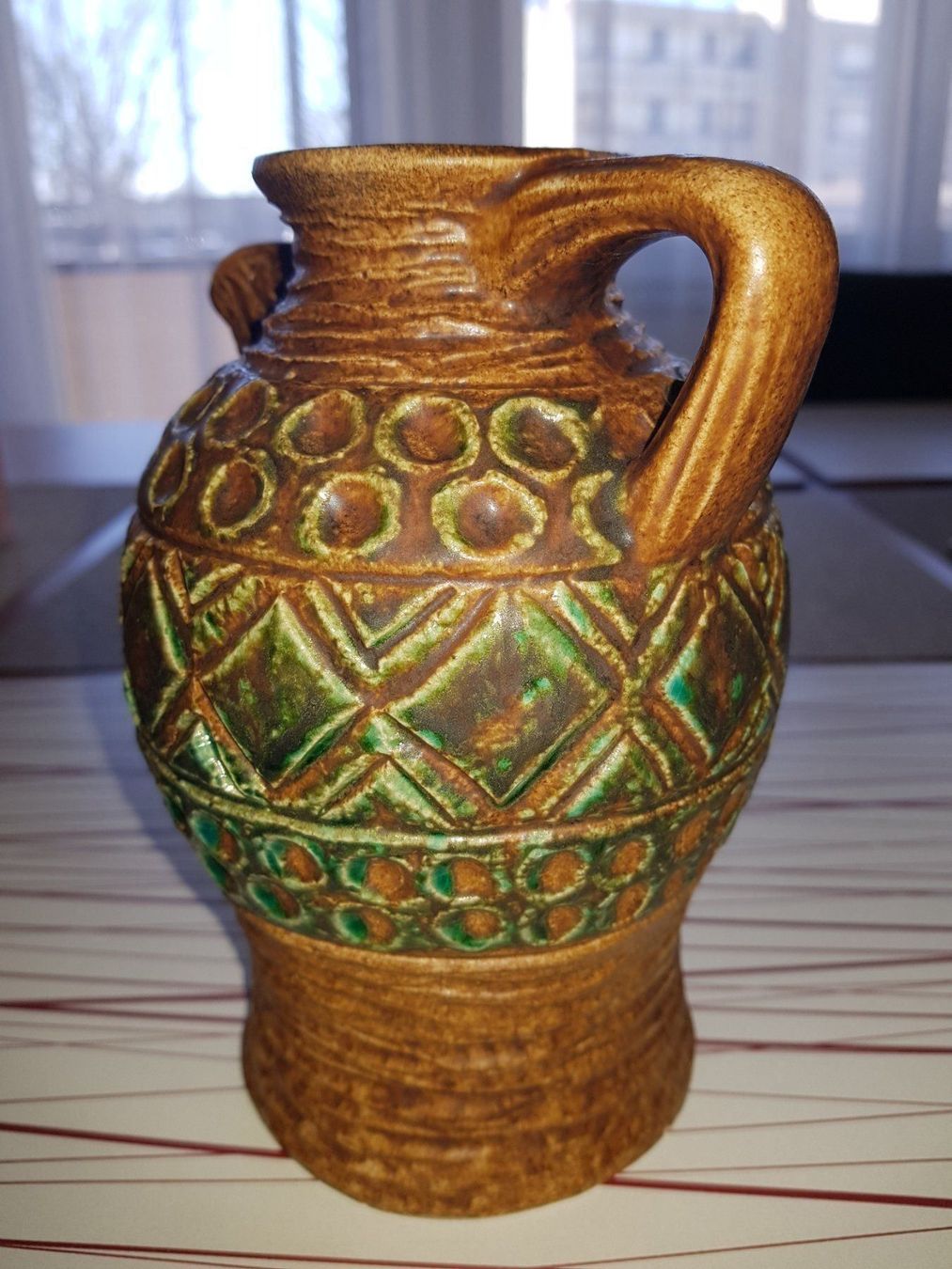 Caraffe: Pichet en céramique BAY W. GERMANY – Usato da Cossonay-ville venduto da Super-Price-Quality 4