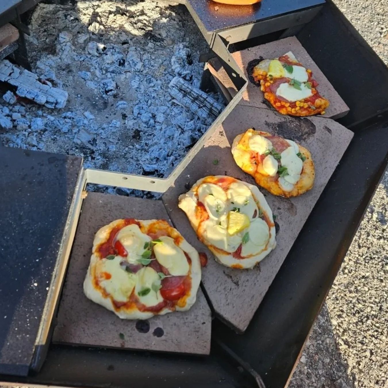 Bracieri: modulare Feuerschale Försterfeuer® mit Grillring – Nuovo e nell'imballaggio originale da Madiswil venduto da Foersterfeuer 7