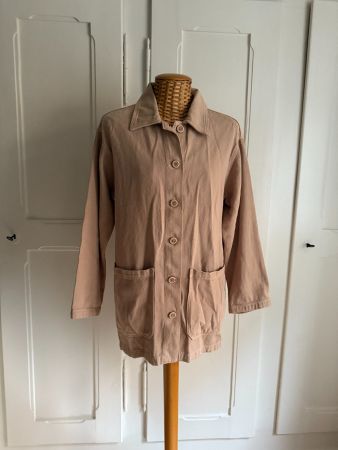 PULL & BEAR - Jacke beige locker XS