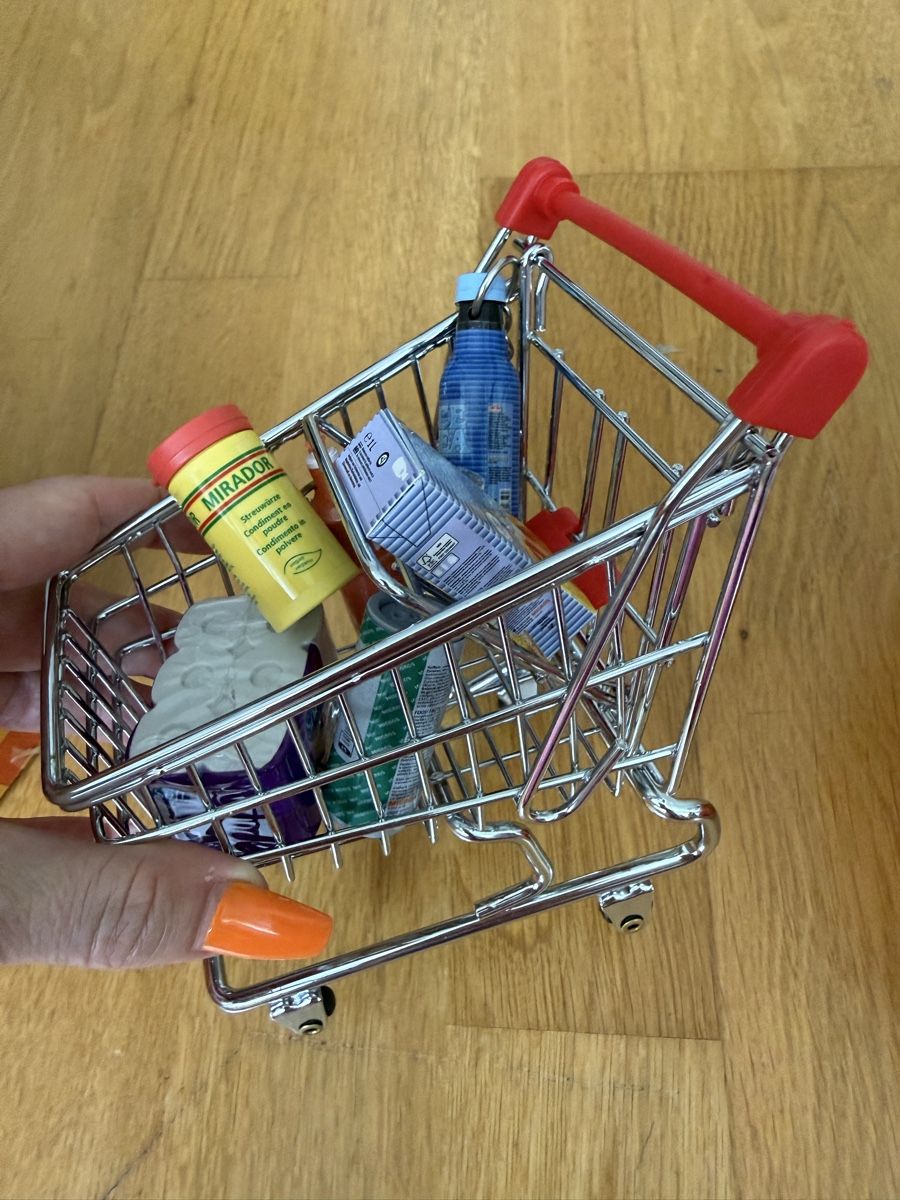 Migros Spielzeuge: Migros Mini Mania Sammlung mit Einkaufswagen und Box – Neu (gemäss Beschreibung) aus Richterswil von cobruetsch 2