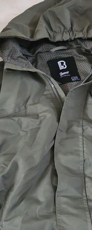 Teenager Brandit Windbreaker Jacke olivgrün, Grösse 13-14 Ja