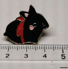 Placchette & Badge: Hase - Pin   (neu/OVP) – Nuovo e nell'imballaggio originale da Wilen b. Wollerau venduto da morethanmusic