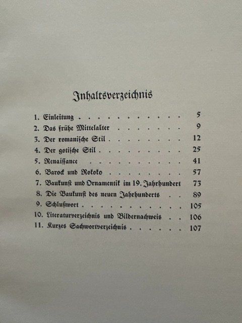 Libri: Dr. A. Scheidegger, Schweizer Baustilkunde, 1951 – Usato da Bern venduto da oregonzwei 2