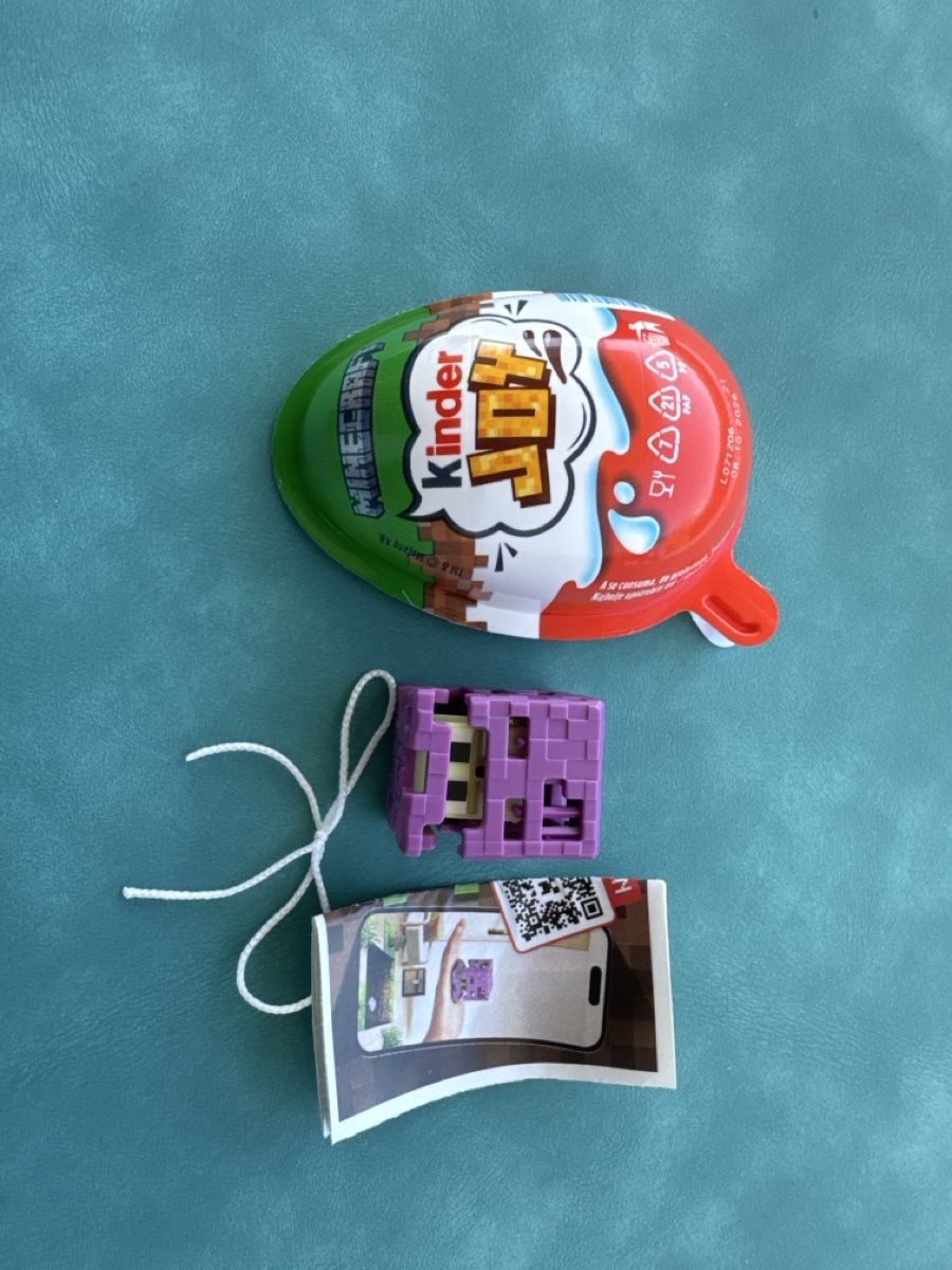 Statuette: Minecraft Kinder Joy  Shulker Box "ohne Kinderjoyschale" – Nuovo e nell'imballaggio originale da Giffers venduto da cam_mb92