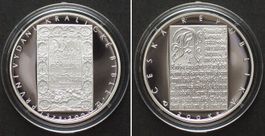 TSCHECHISCHE REPUBLIK 200 Korun 2004, Kralitzer Bibel PP