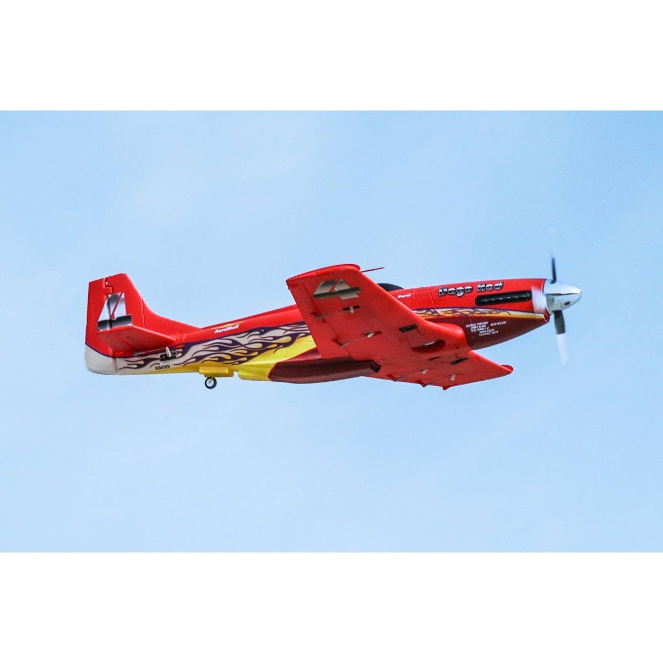 RC Modellbau: FMS P-51 Dago Red PNP - 110 cm – Neu und originalverpackt aus Rietheim von PeraLux 6
