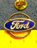 FORD CUTOUT AUTO SCHMUCK-PIN ENAMEL GOLDIG