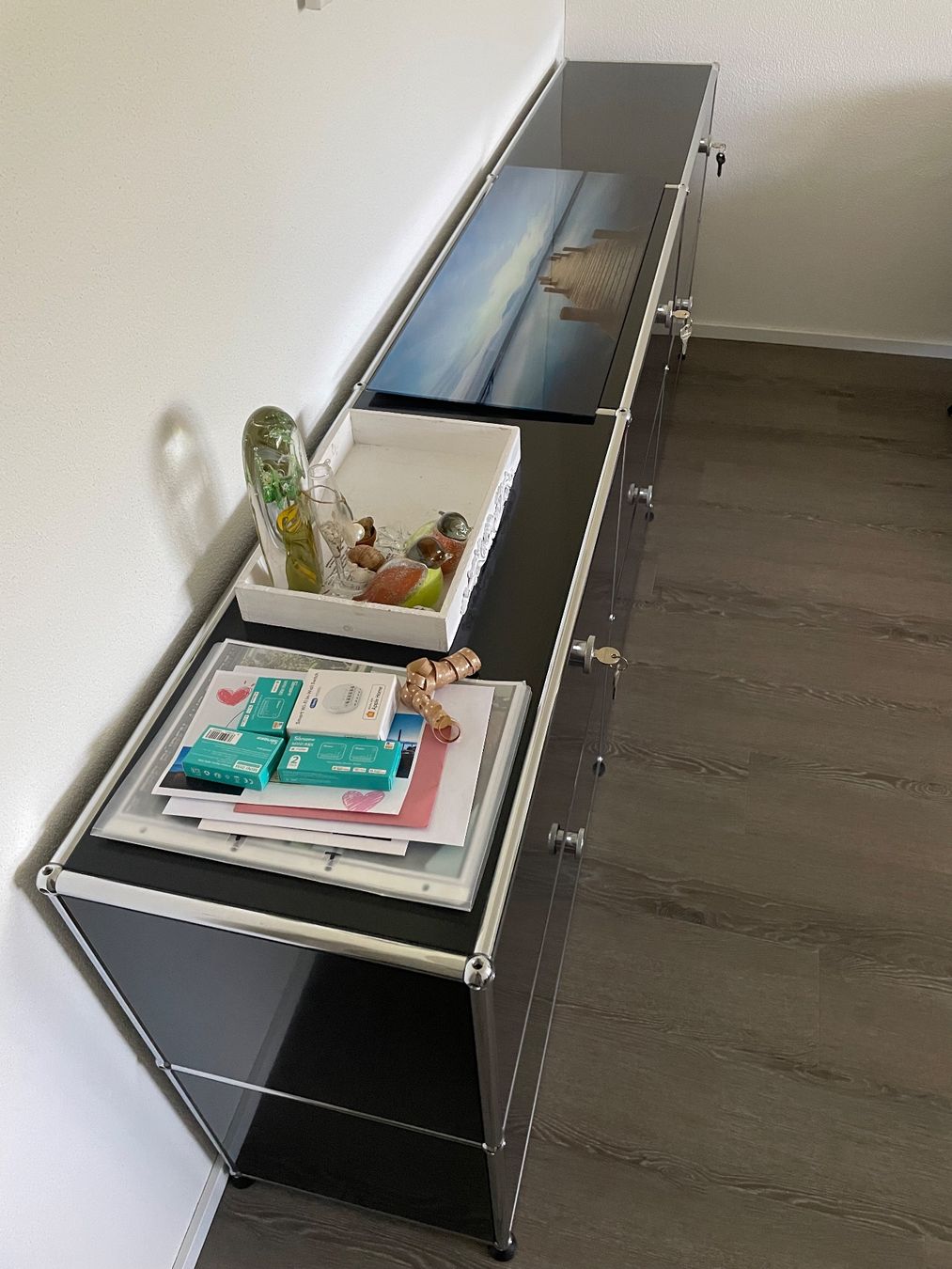 USM Cassettiere: USM Haller Sideboard schwarz – Usato da Uster venduto da klale03 2