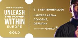 Tony Robbins UPW GOLD TICKET Köln 2026