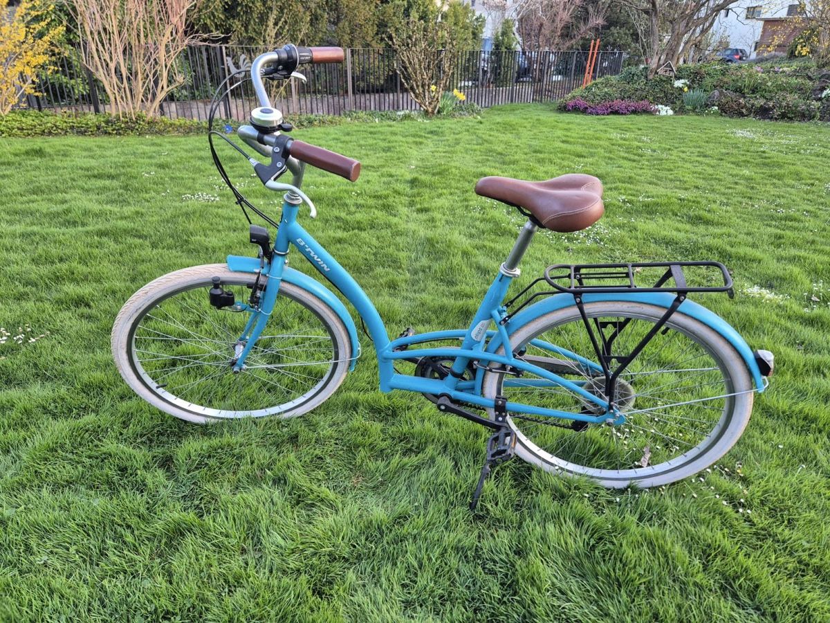 Decathlon Velos: Fahrrad Damenvelo B'twin blau – Gebraucht aus Lützelflüh-Goldb von masu123