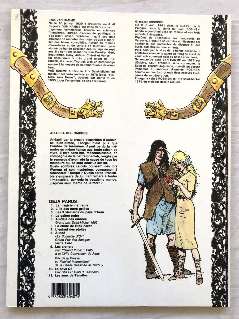 Fumetti: THORGAL - 5 - Au-delà des ombres – Usato da Schaffhausen venduto da durruti 4