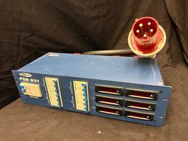 Showtec PSA-631 63A Stromverteiler 4x CEE 32A