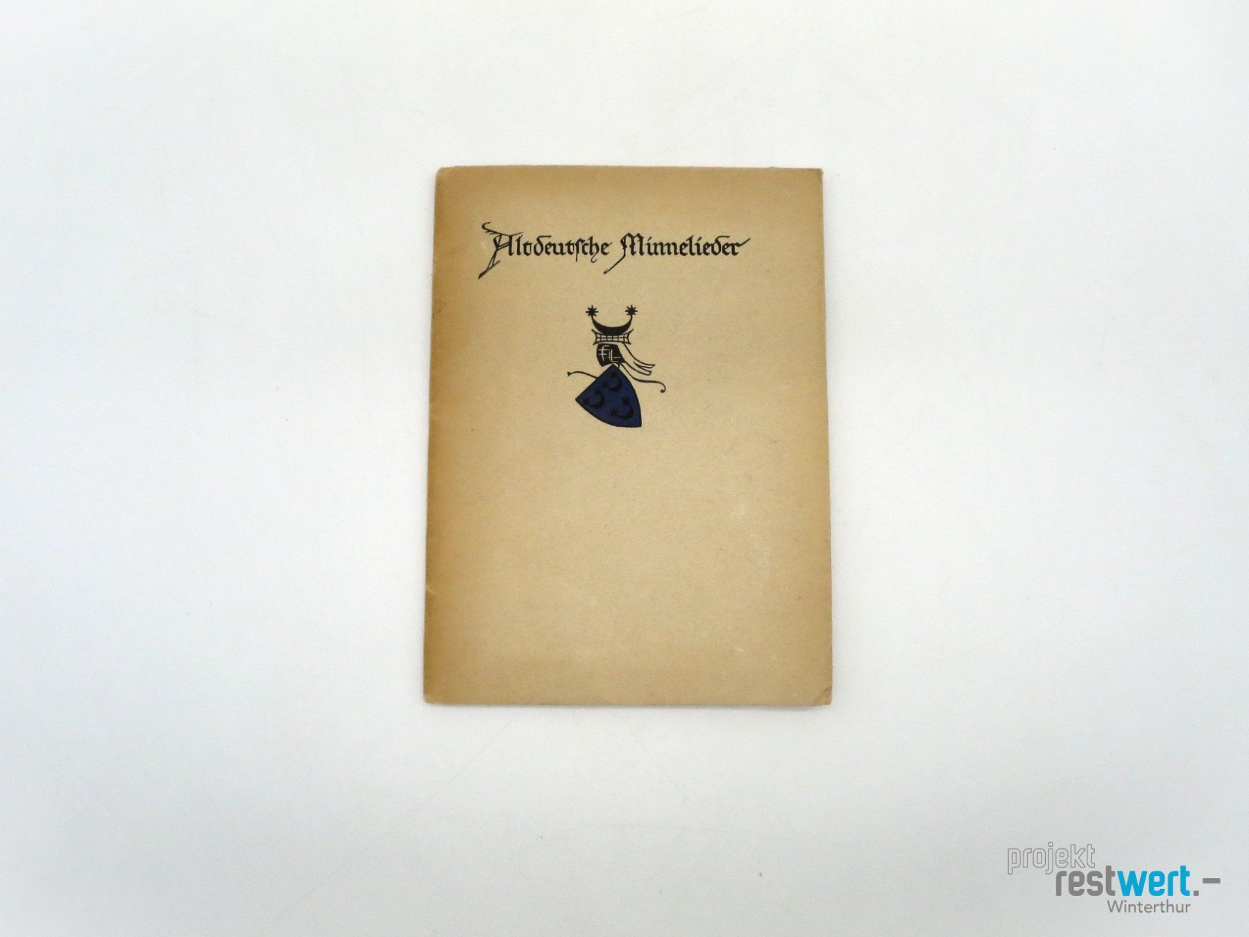Libri: ANNA SIMONS - Altdeutsche Minnelieder – Usato da Winterthur venduto da Restwert_Winterthur