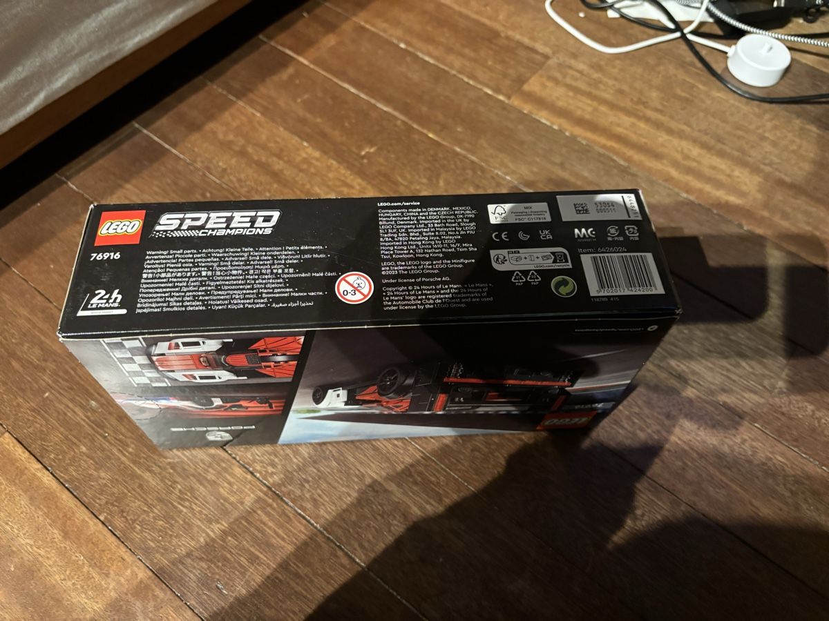 Lego Kit di costruzioni: Lego 76916 Porsche 963 ENCORE SCELLÉE – Nuovo e nell'imballaggio originale da Eclagnens venduto da jam_67ys 2