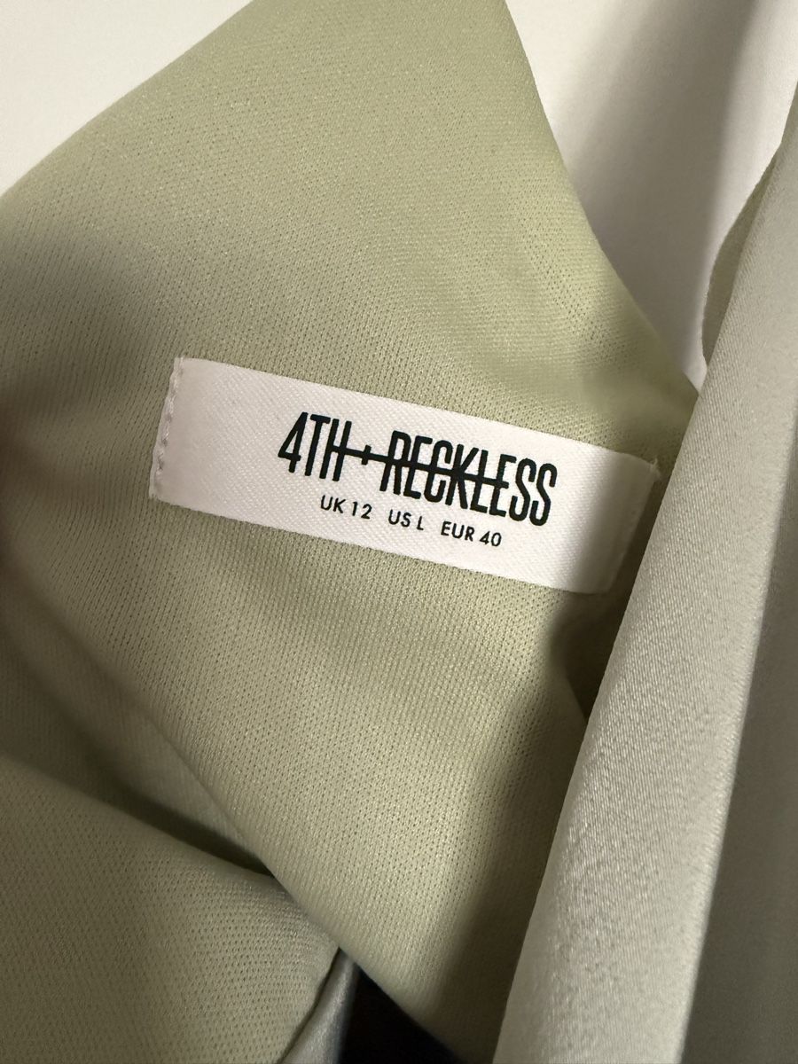 Top: 4th + Reckless Wrap Crop Top Size L 40 – Nuovo (secondo la descrizione) da Uster venduto da Ehol01 2