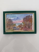Aquarell R. COLLIARD (2006) RARE Peinture Suisse Signée