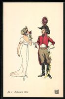 sign. Wr. de May: Schweizer Infanterie-S