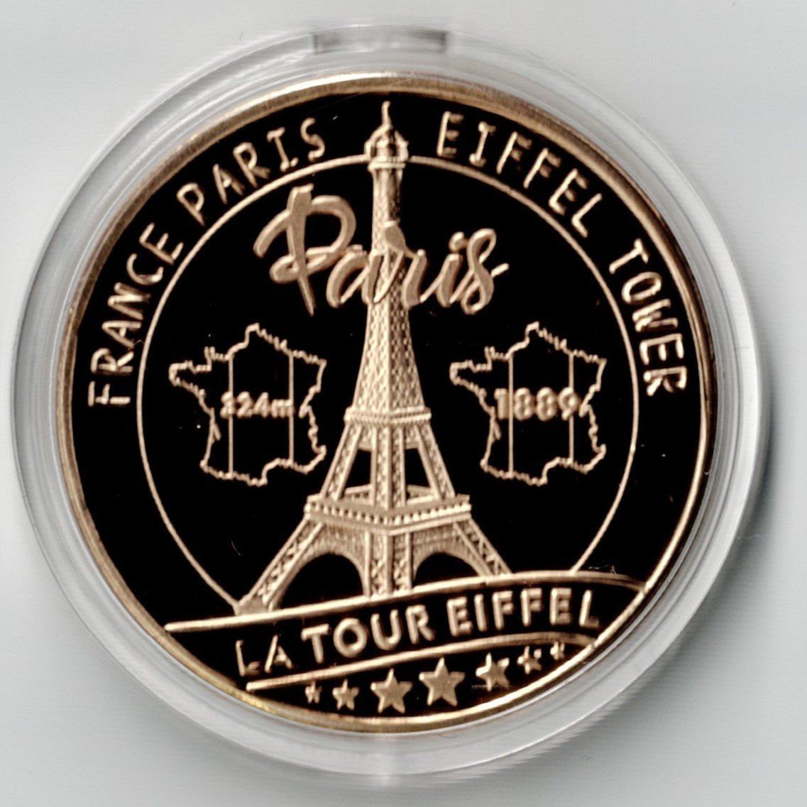 Medaglie: Eiffel Tower_La Tour Eiffel_1889_Medaille 2 – Nuovo (secondo la descrizione) da Hombrechtikon venduto da Fraese01 3