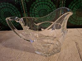 Wasserkrug, Bleikristallglas, Vintage Design, Top Zustand