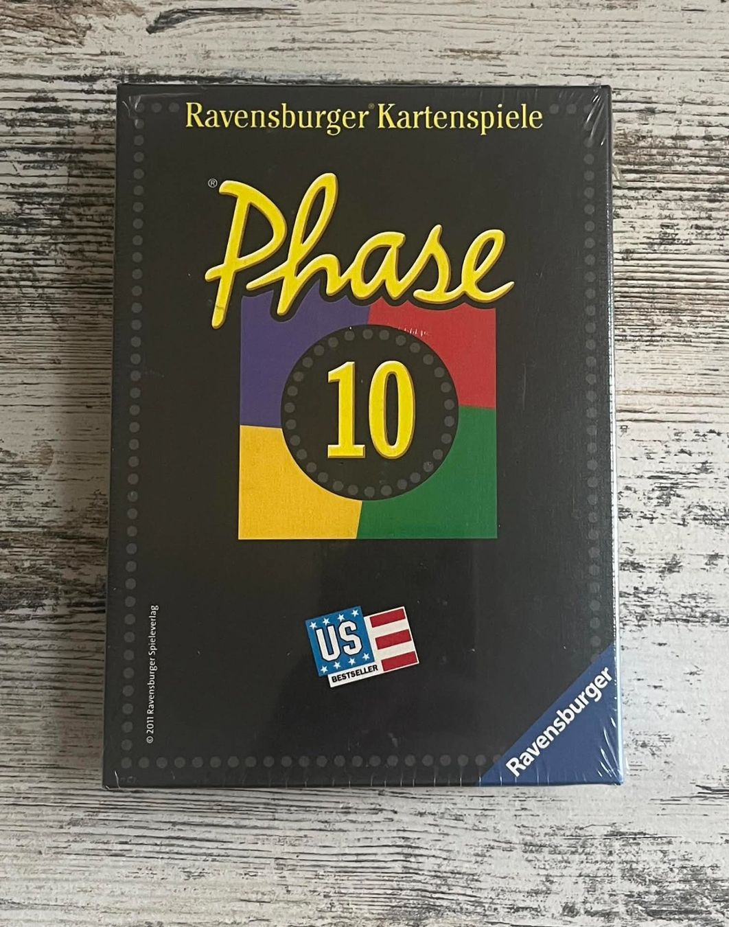 Ravensburger Giochi: Phase 10 OVP von Ravensburger aus 2005 – Nuovo e nell'imballaggio originale da Volketswil venduto da Shane.02