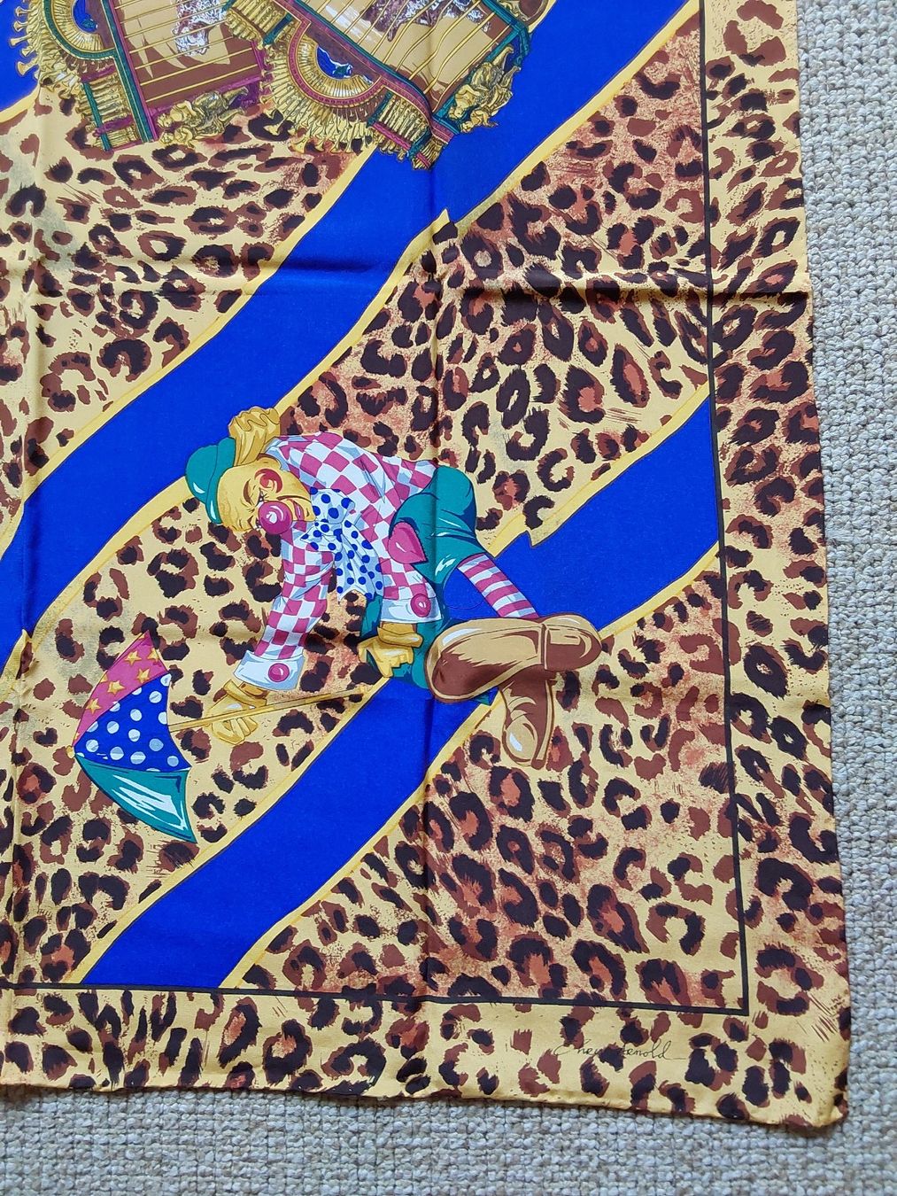 Foulard & Sciarpe:  CHRIS ARNOLD.Foulard 100%  Seide 90x90cm. – Usato da Steinach venduto da Chilli1957 4