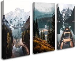 Riesig 🔝 SUPER PREIS 💲 Wandbild 120x80 NEU / Natur See