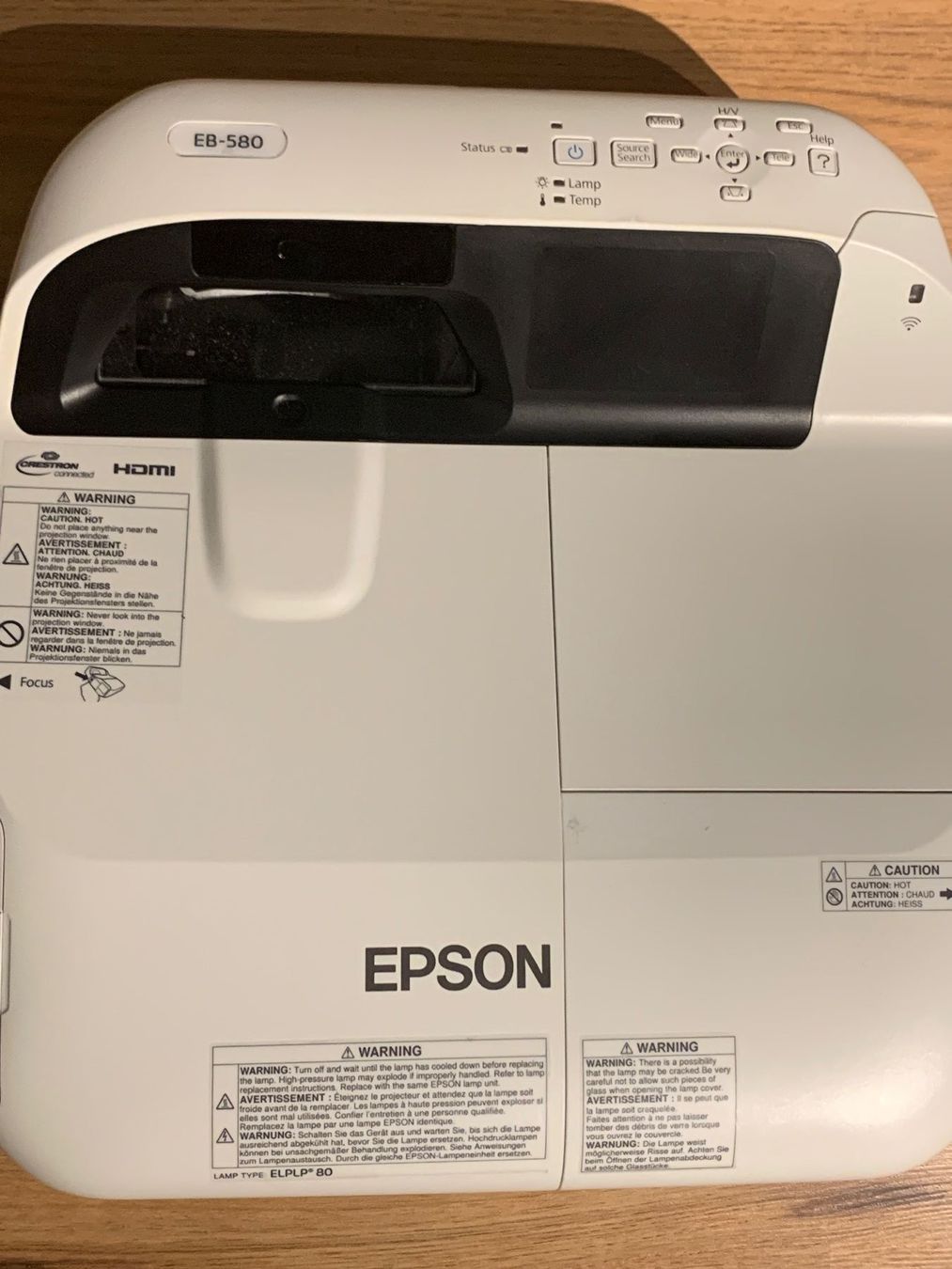 Epson Vidéoprojecteurs: Projecteur EPSON EB-580 – D'occasion à Matran par bellzag 1