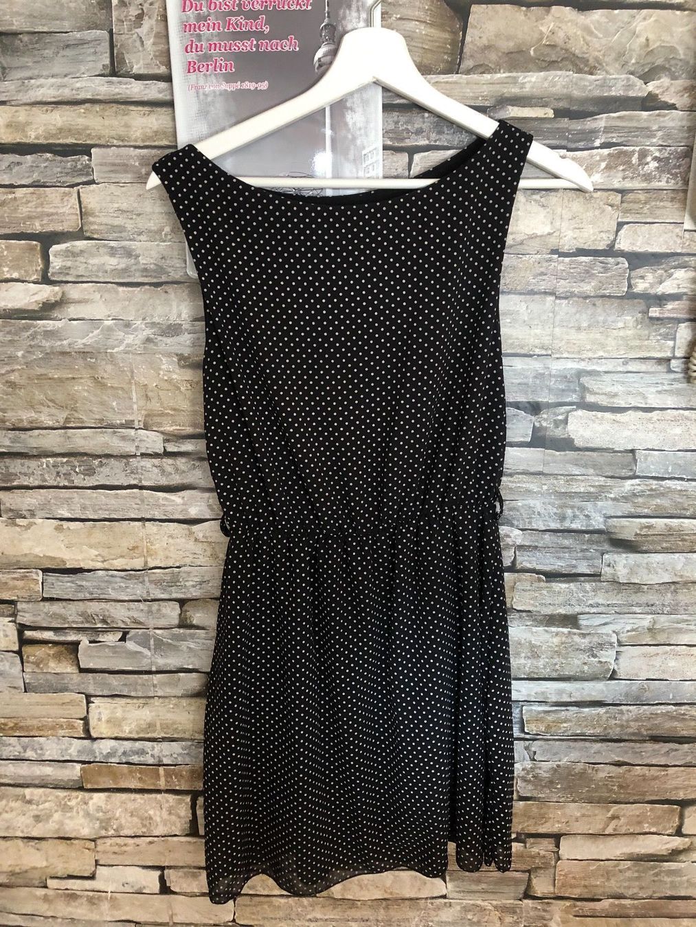 Kleider: Kleid schwarz Punkte Gr. XS / S – Gebraucht aus Wettingen von Hasta80 1