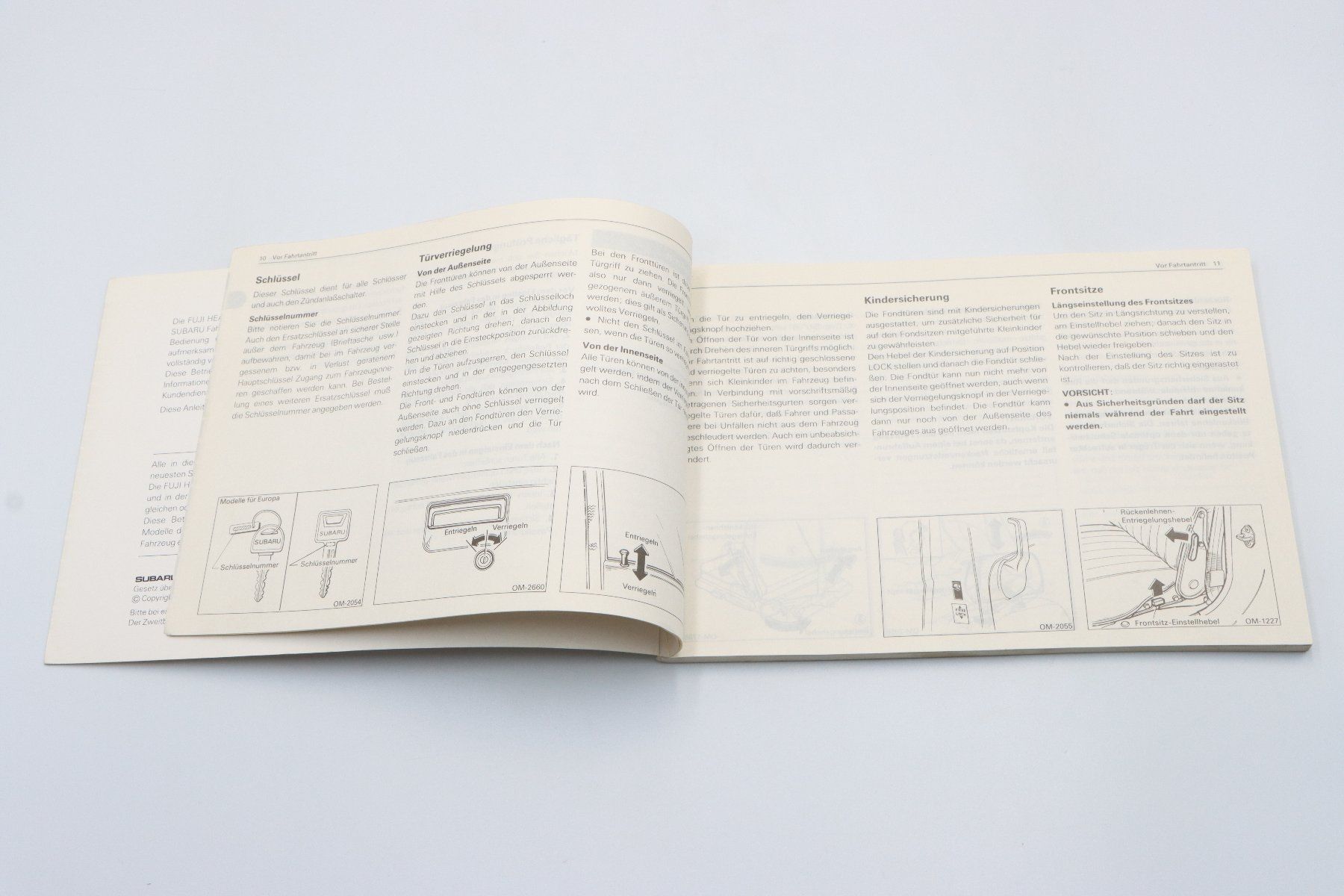 Subaru Documenti: Subaru E Serie 1987 Betriebsanleitung – Usato da Bühl b.Aarberg venduto da Collectorpassions 3