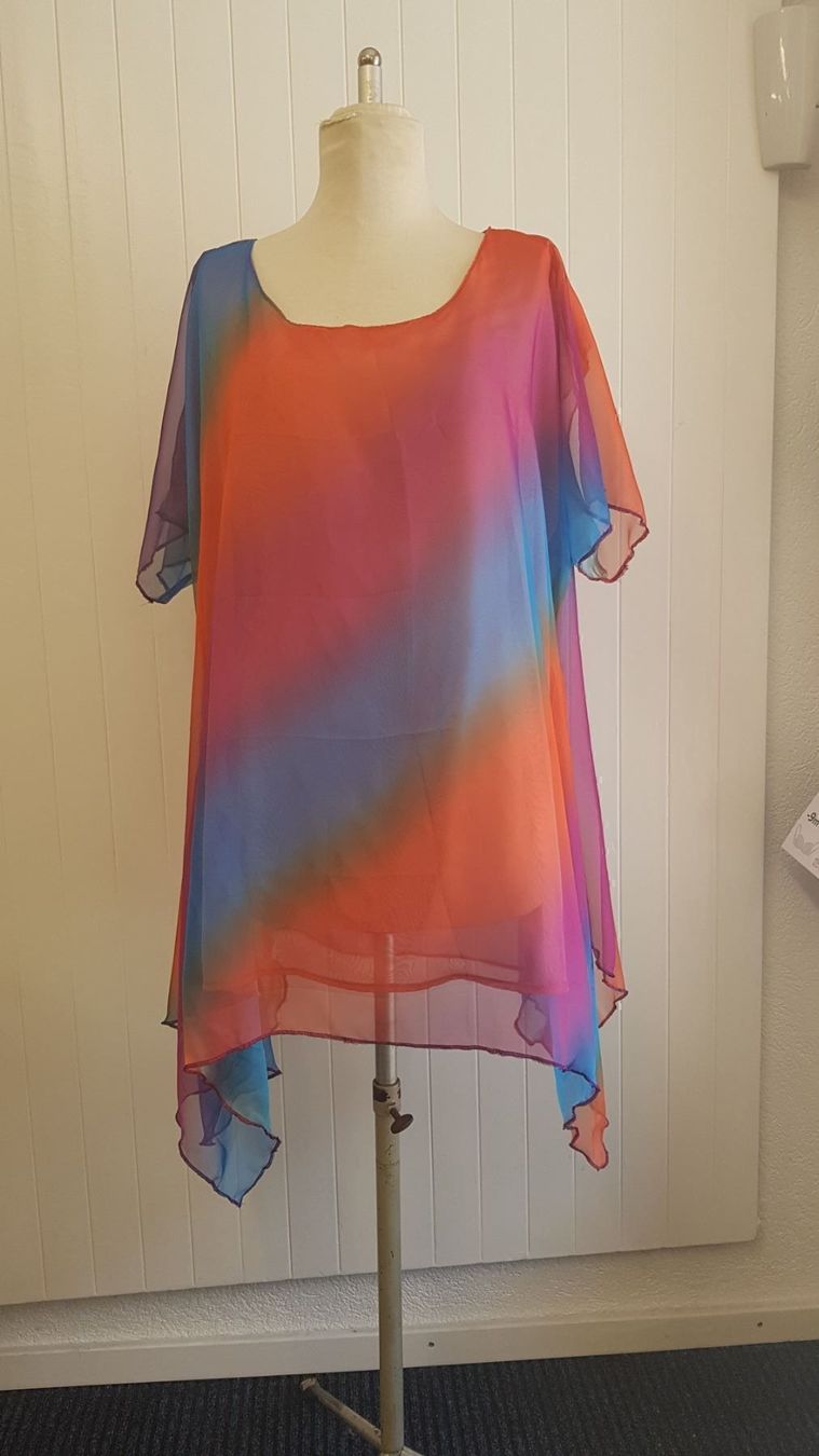 Tuniche: Tunique arc-en-ciel doublée 48/52 TU – Nuovo e nell'imballaggio originale da St-Imier venduto da goodber 1