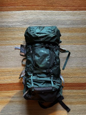 New Osprey Aether Plus 85L Hicking Backpack