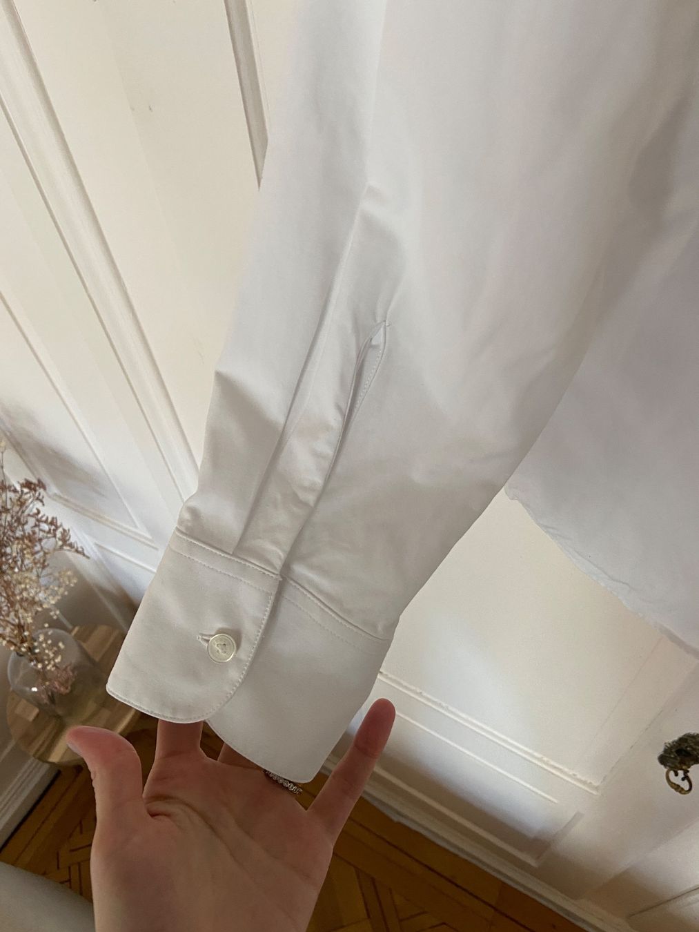 Camicie: Kenzo Back Logo Button Down Long Sleeve Shirt White – Usato da Münchenstein venduto da B771 9
