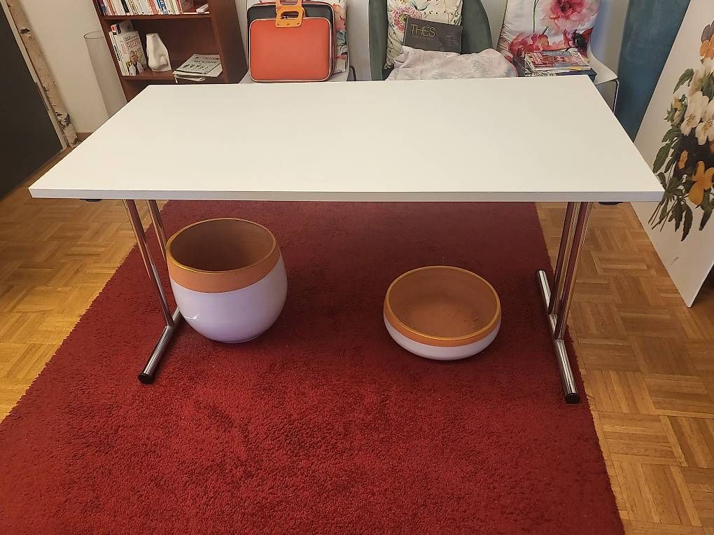 Scrivanie:  2 magnifiques et solides tables de bureaux  – Usato da Fribourg venduto da cla_6g9h 1