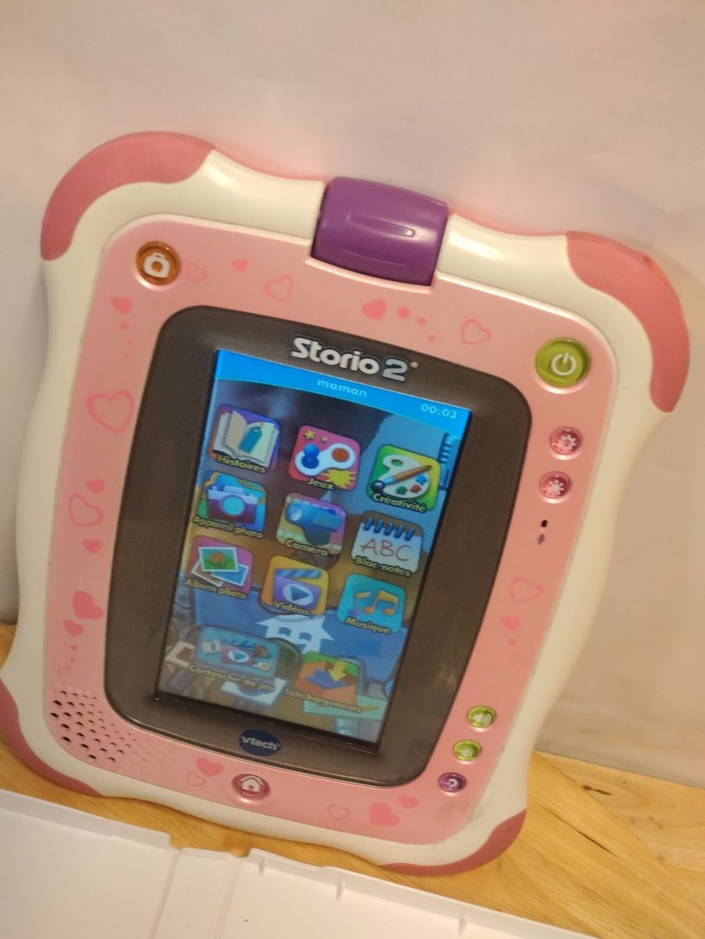 Vtech Tablet PC: Tablette éducative Vtech Storio 2 rose avec jeu Princesse  – Gebraucht aus Farvagny-le-Grand von LaCaverne 2