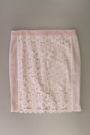 Marc Cain Spitzenrock Gr. 44 rosa