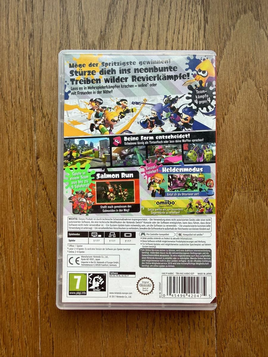 Nintendo Spiele: Splatoon 2 / Nintendo Switch – Gebraucht aus Läufelfingen von Seraphim13 1