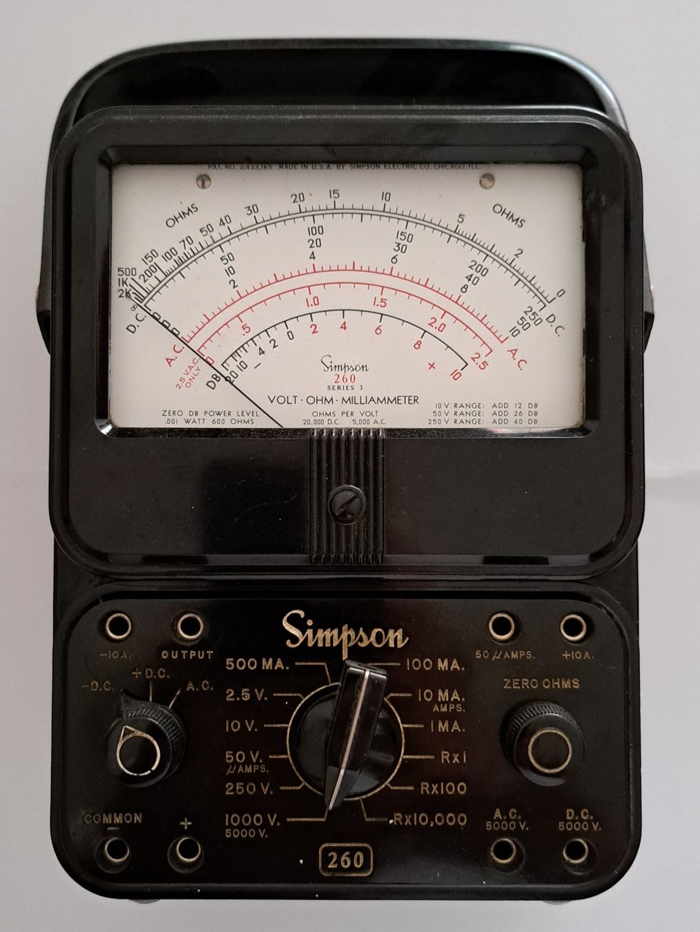 Mesurer: Simpson 260 série 3 -1959 – D'occasion à Broc par mide47