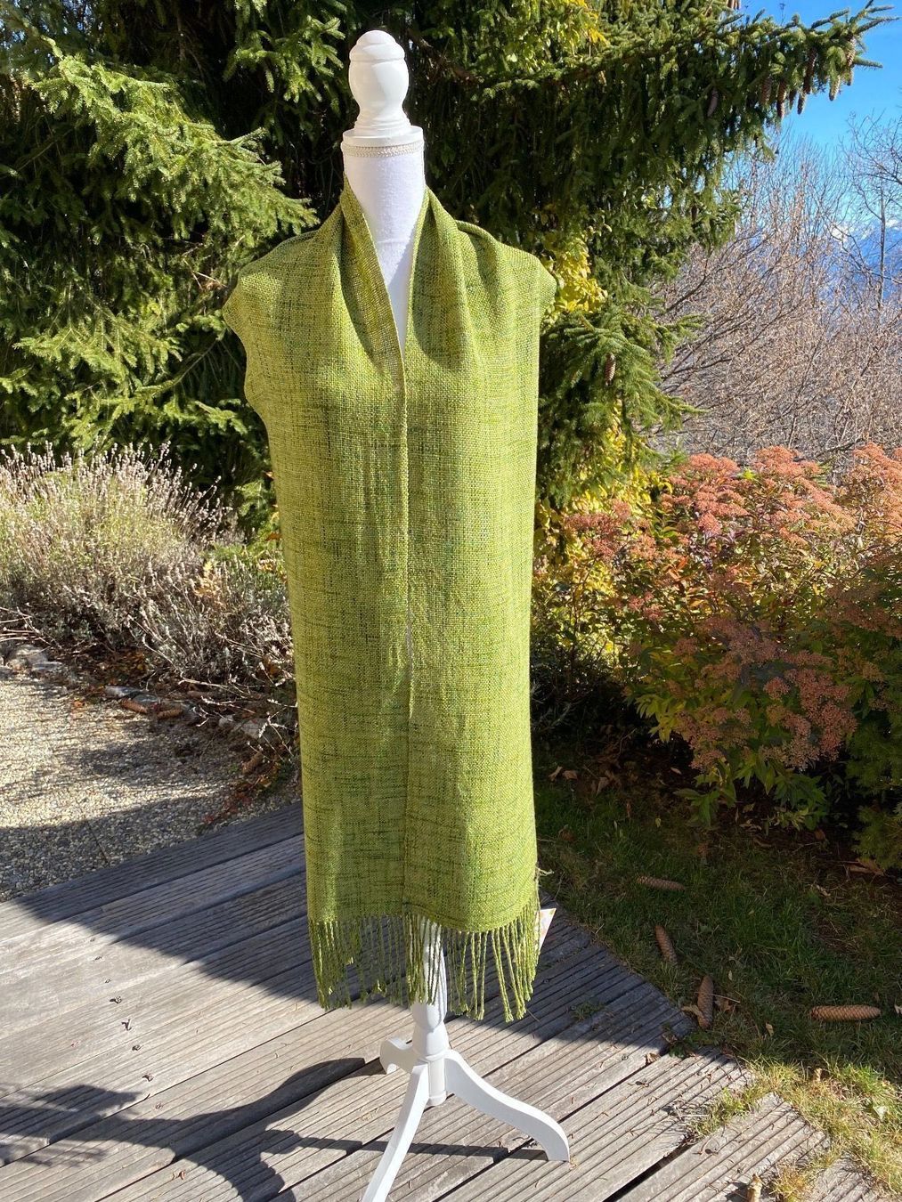 Foulards, Tücher & Schals: Neuf - écharpe Merino, soie et yak – Neu und originalverpackt aus Randogne von BonnieG 5