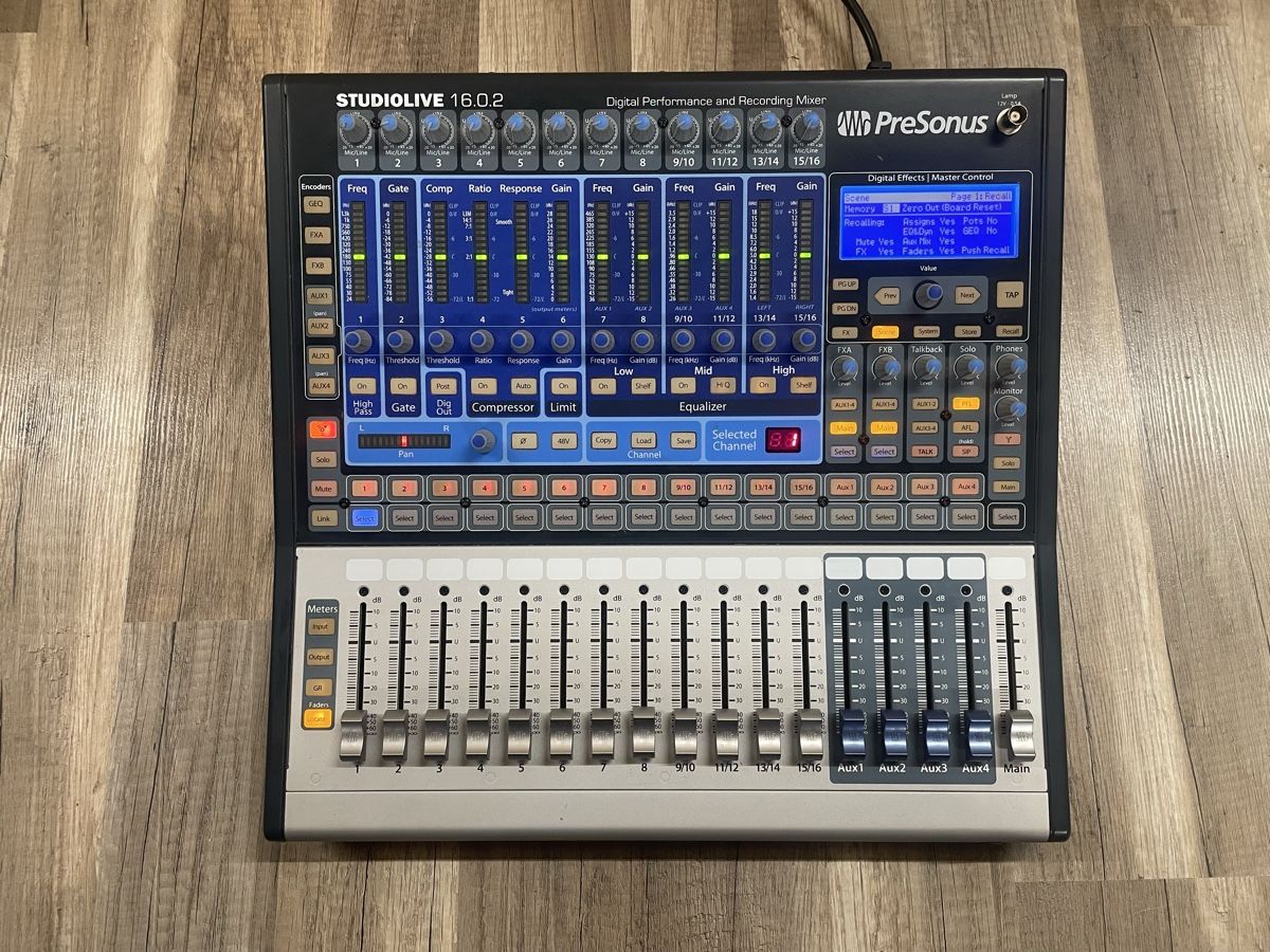 PreSonus Console di mixaggio: PreSonus StudioLive 16.0.2 Mixer firewire – Usato da Wiesendangen venduto da s_n_fcg8 2