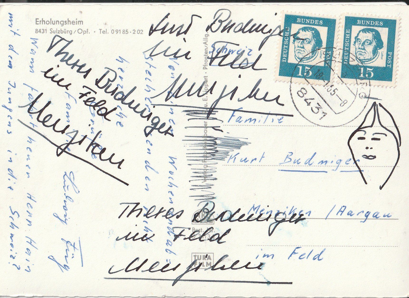 Cartoline postali: Kurort Sültzbrüg – Usato da Lumbrein venduto da made02 1