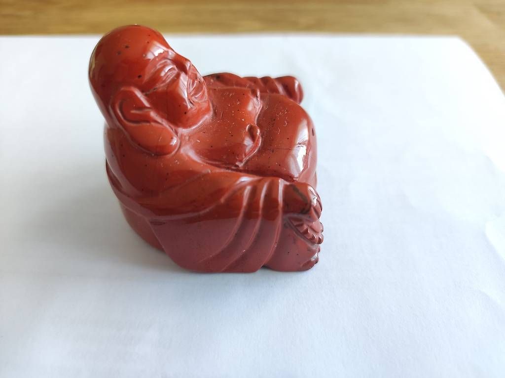 Statuette: Lachender Buddha aus Jaspis – Usato da Oberengstringen venduto da dalisiana 1